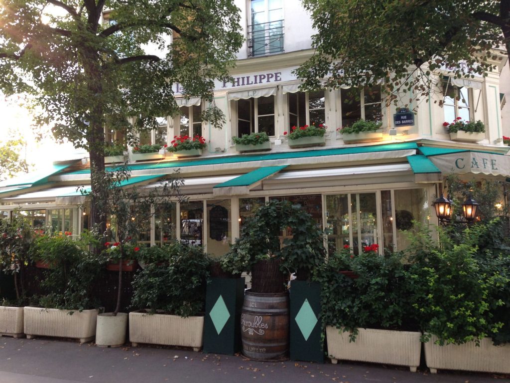 Super cute Cafe Phillipe...made famous by Gossip Girl