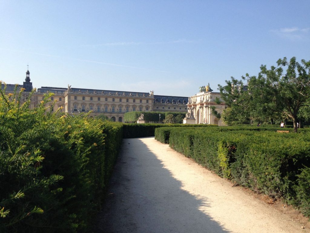 Pathways in the Tuileries