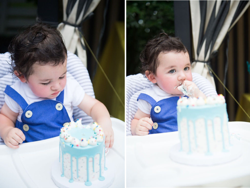 Celebrated Hudson's first birthday today ( its on Tuesday along